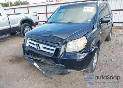 2007 Honda Pilot Ex-L из США, поврежденный, VIN 5FNYF28727B030398